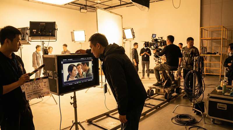 香蕉漫画影视传媒制作现场